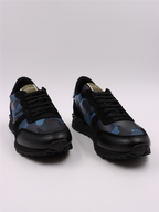 Baskets Baskets Rockrunner Valentino Garavani Bleu Homme