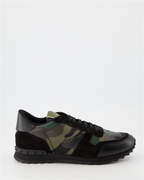 Baskets Baskets Rockrunner Valentino Garavani Vert Homme