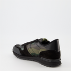 Baskets Baskets Rockrunner Valentino Garavani Vert Homme