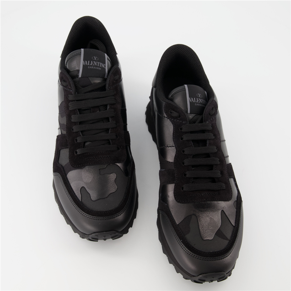 Baskets Baskets Rockrunner Valentino Garavani Noir Homme