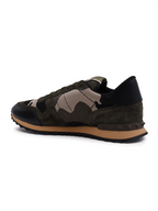Baskets Baskets Rockrunner Valentino Garavani Vert Homme