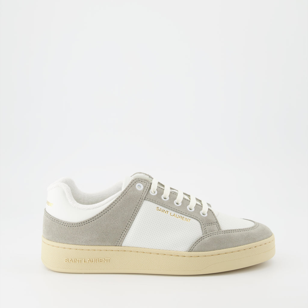 Baskets SL/61 en cuir et suède