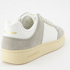 Baskets SL/61 en cuir et suède