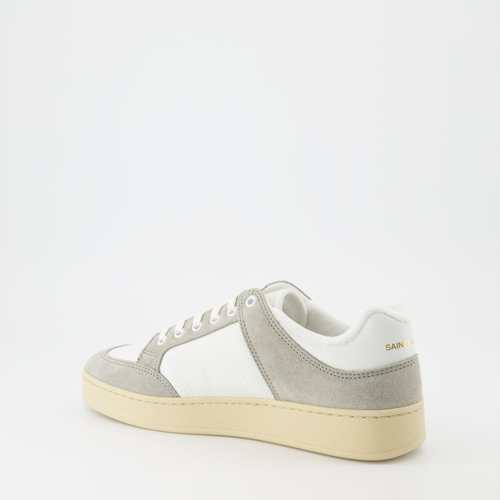 Baskets SL/61 en cuir et suède