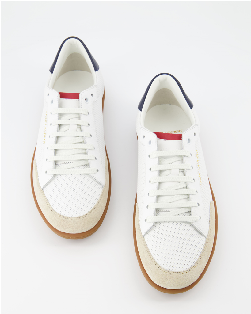 Sneaker Baskets SL10 Saint Laurent Weiß Homme