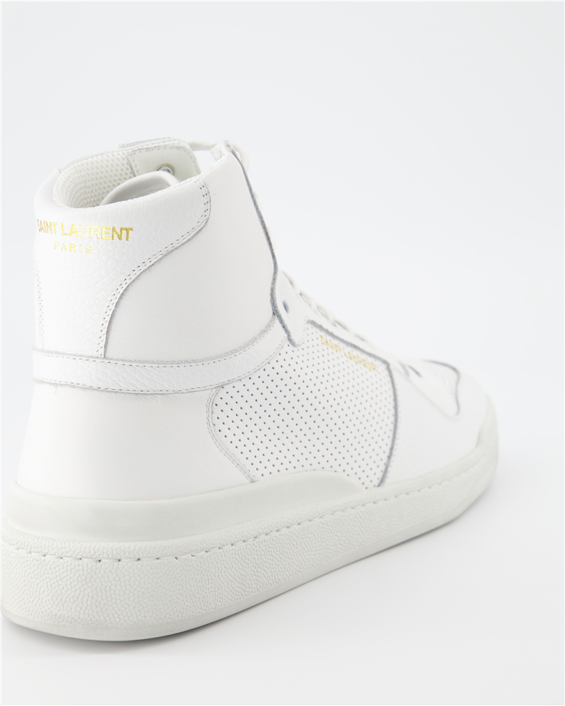 스니커즈 Baskets SL24 High Top Saint Laurent 하얀색 Homme