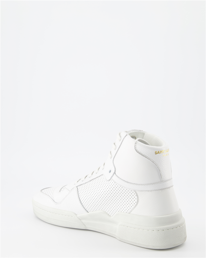 스니커즈 Baskets SL24 High Top Saint Laurent 하얀색 Homme