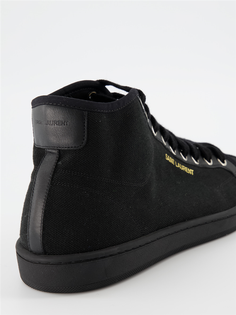 Sneaker Baskets SL39 Saint Laurent Schwarz Homme