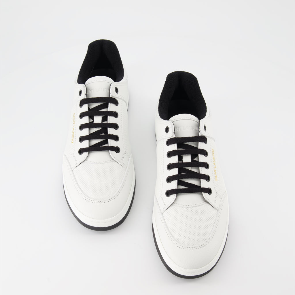 Sneaker Baskets SL61 Saint Laurent Weiß Homme