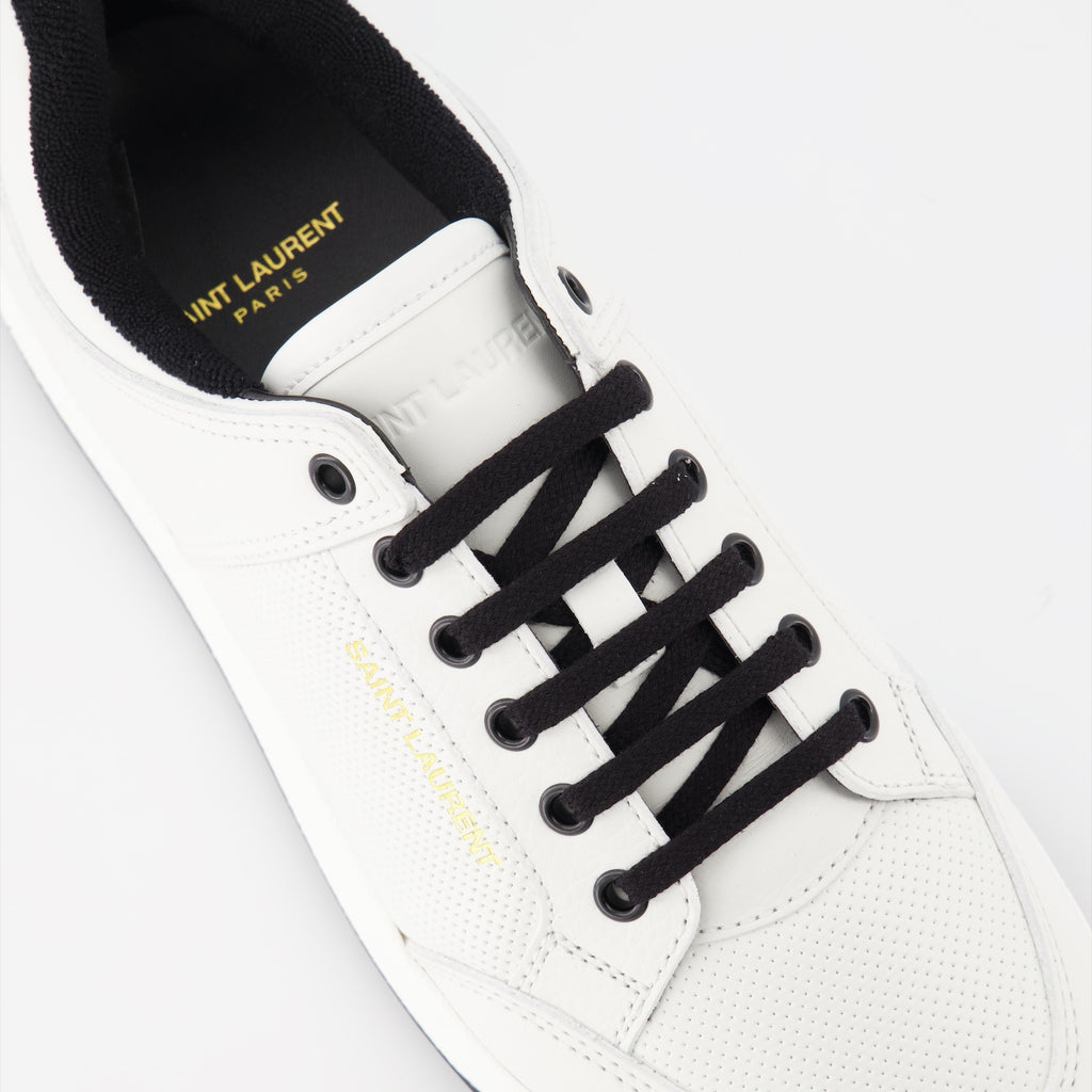 Sneaker Baskets SL61 Saint Laurent Weiß Homme