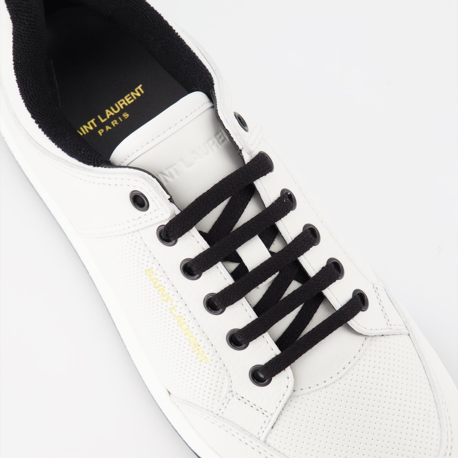 Sneaker Baskets SL61 Saint Laurent Weiß Homme