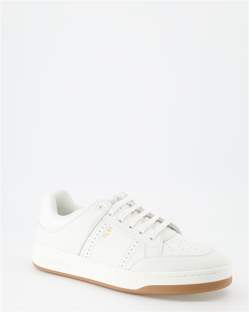Sneaker Baskets SL61 Saint Laurent Weiß Homme