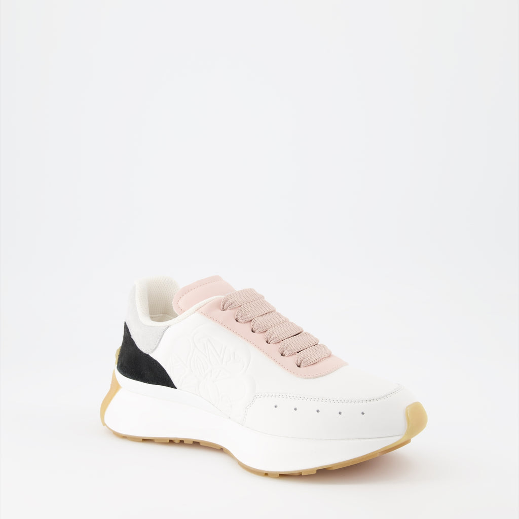 Sneaker Baskets Sprint Runner Alexander McQueen Mehrfarbig Femme