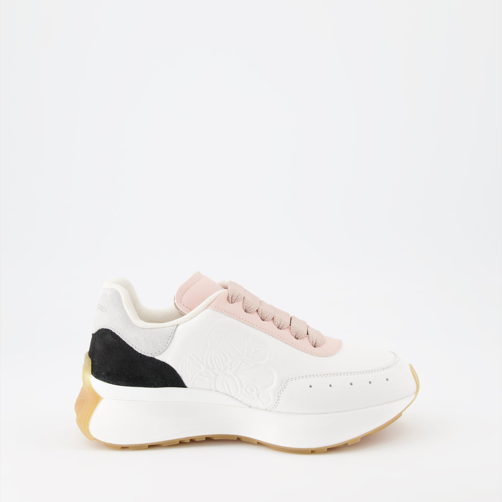 Sneaker Baskets Sprint Runner Alexander McQueen Mehrfarbig Femme