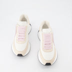 Sneaker Baskets Sprint Runner Alexander McQueen Beige Femme