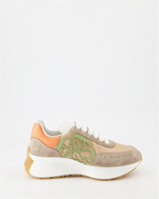 Sneaker Baskets Sprint Runner Alexander McQueen Beige Femme