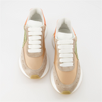 Sneaker Baskets Sprint Runner Alexander McQueen Beige Femme