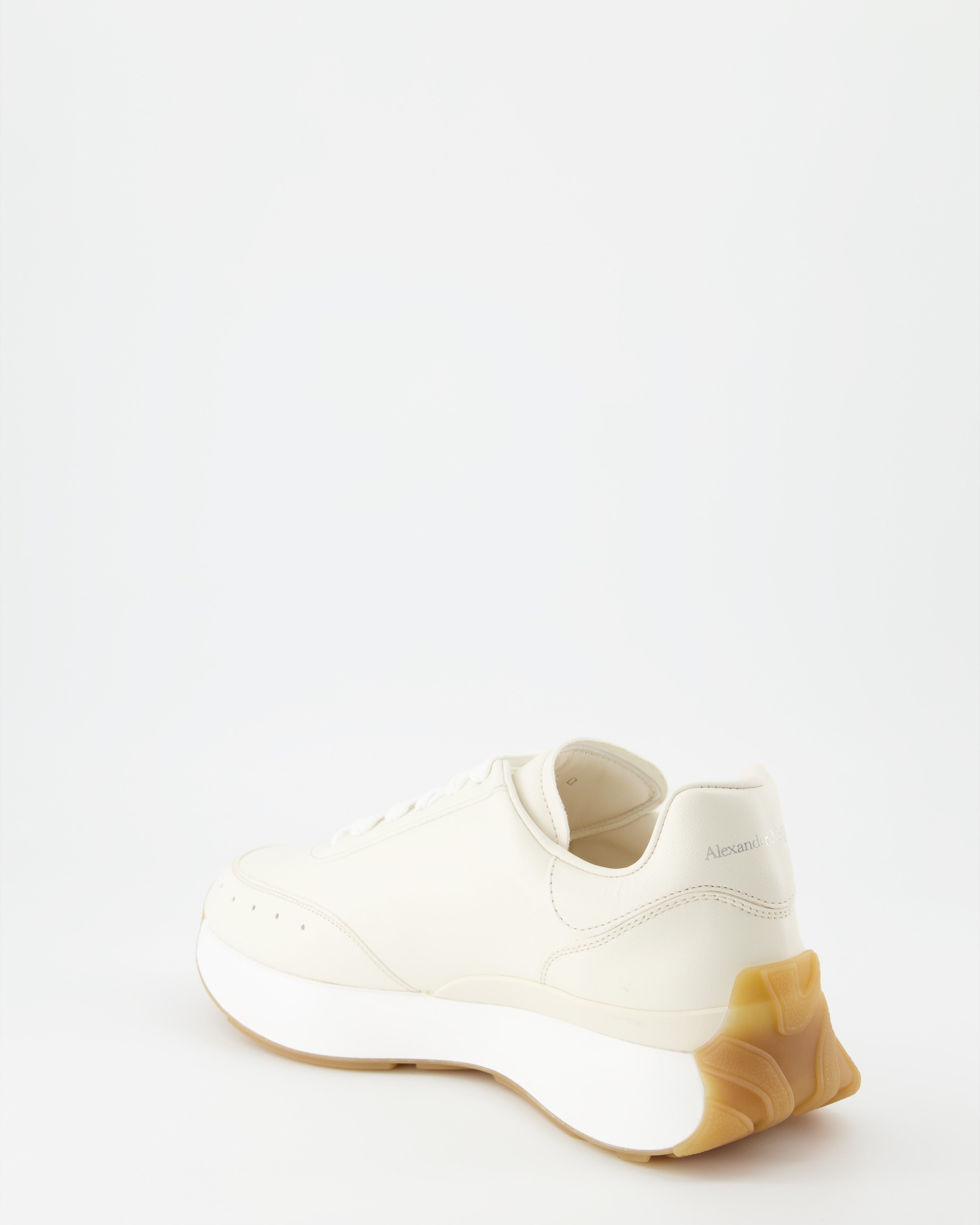 Sneaker Baskets Sprint Runner Alexander McQueen Beige Homme