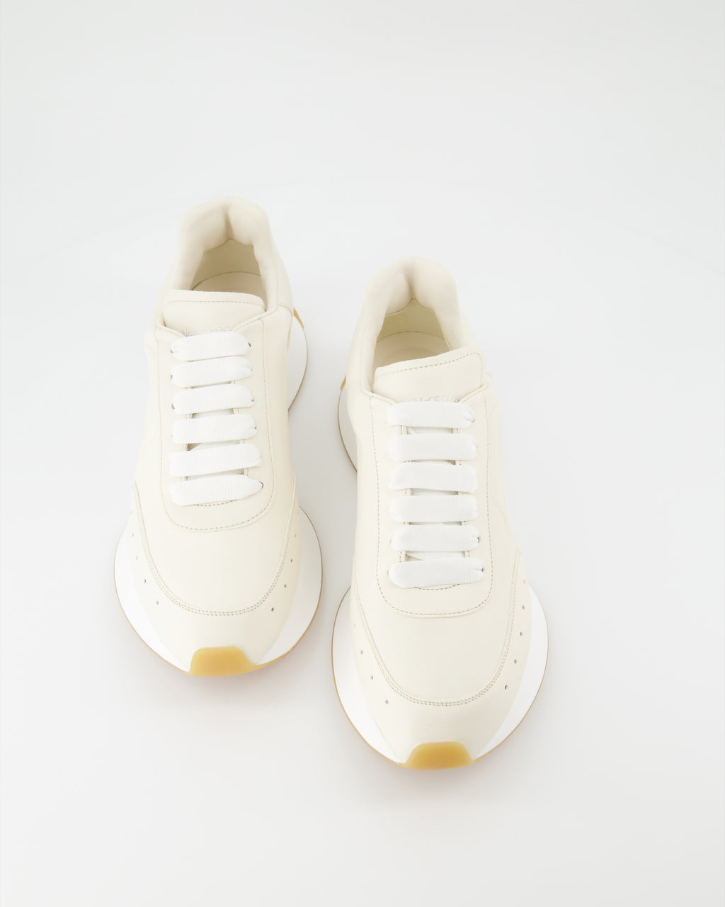 Sneaker Baskets Sprint Runner Alexander McQueen Beige Homme