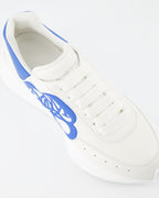 Sneaker Baskets Sprint Runner Alexander McQueen Blau Homme