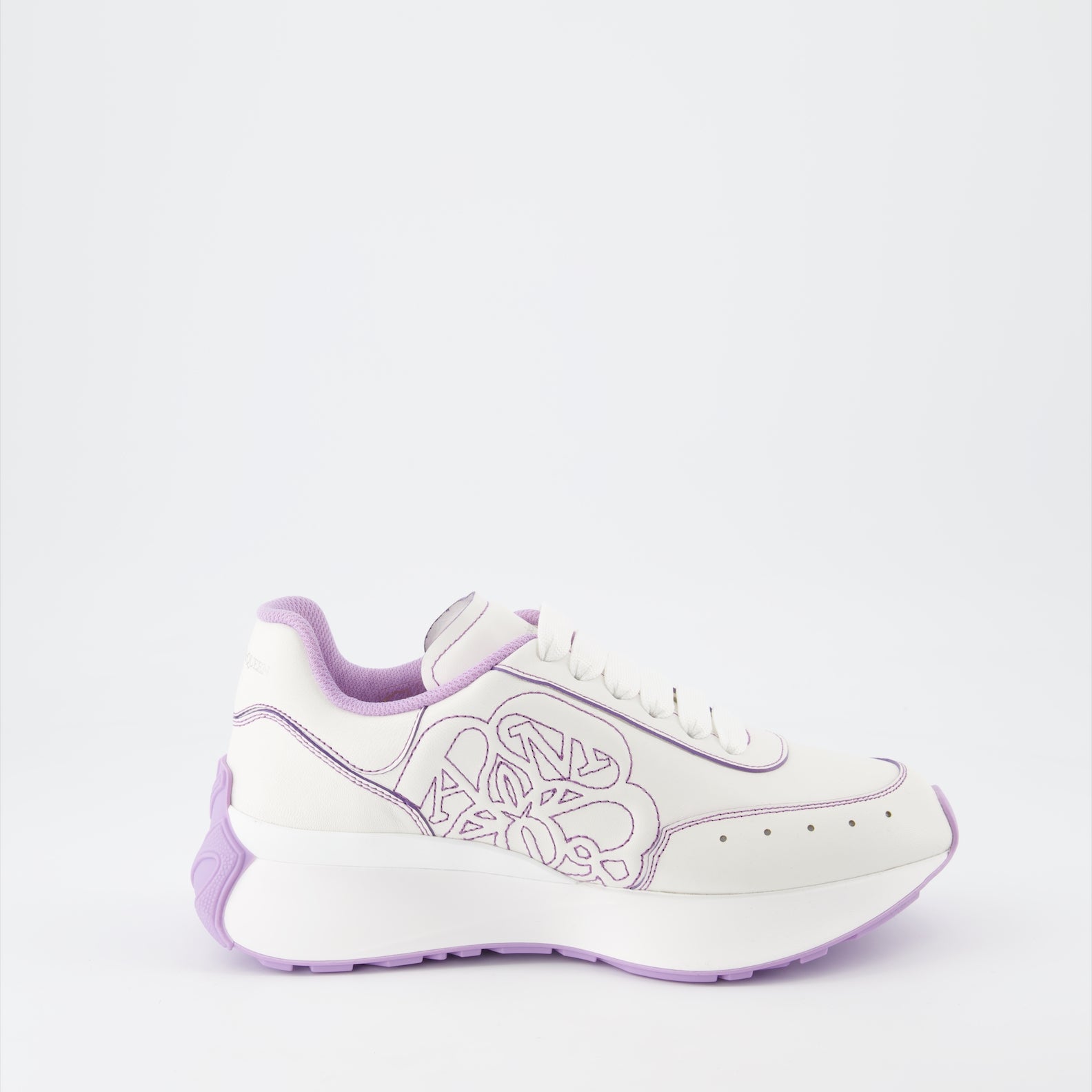 Sneaker Baskets Sprint Runner Alexander McQueen Lila Femme