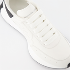 Sneaker Baskets Sprint Runner Alexander McQueen Weiß Homme