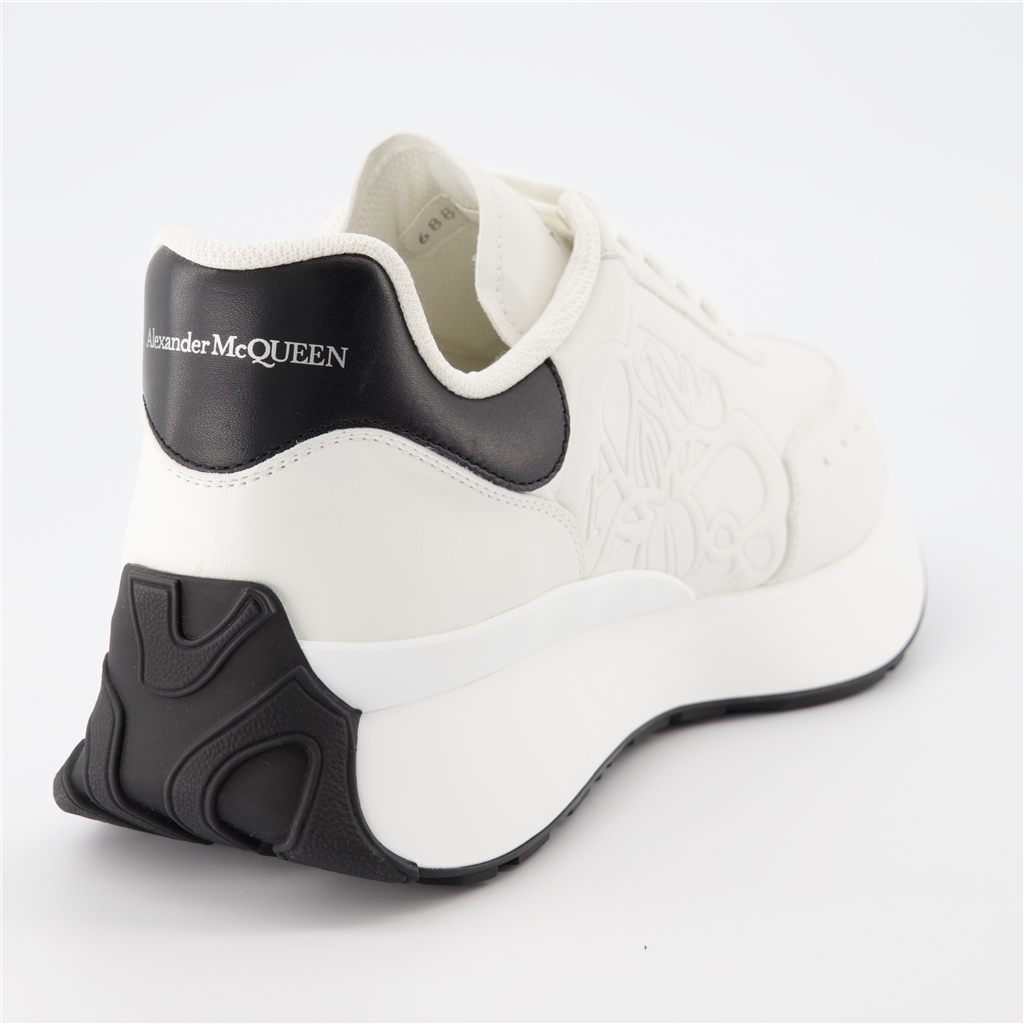 Sneaker Baskets Sprint Runner Alexander McQueen Weiß Homme