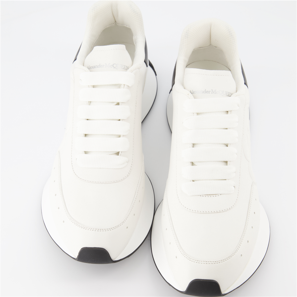 Sneaker Baskets Sprint Runner Alexander McQueen Weiß Homme