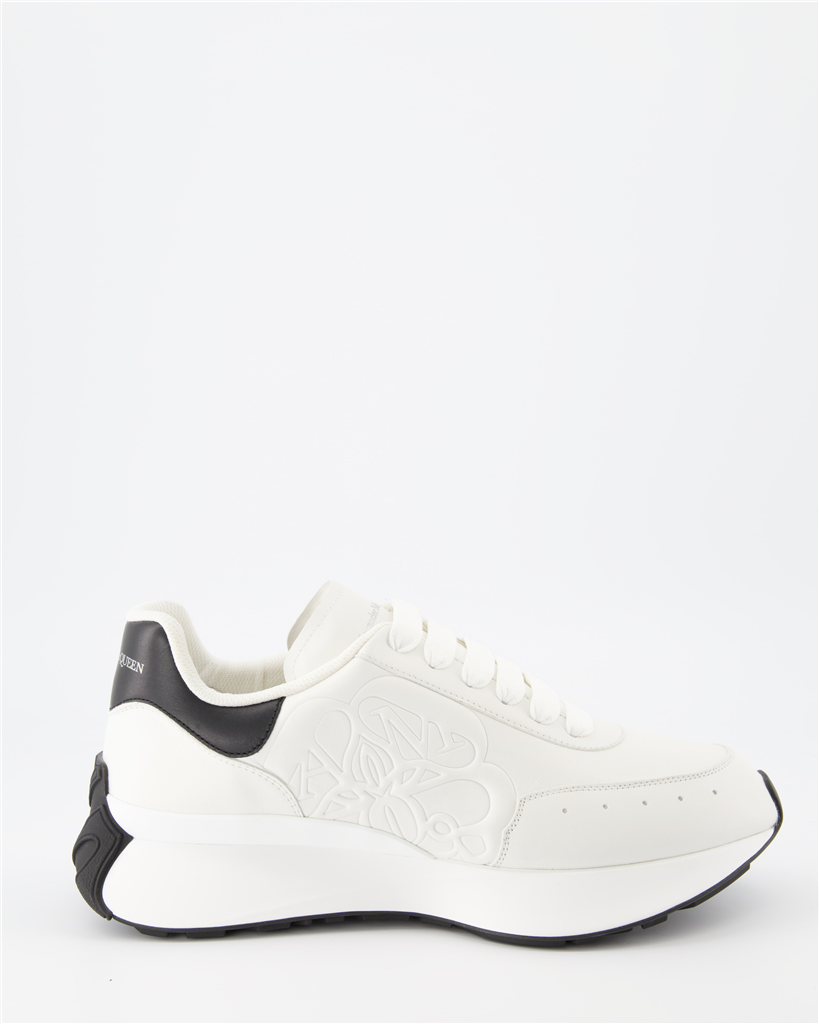 Sneaker Baskets Sprint Runner Alexander McQueen Weiß Homme