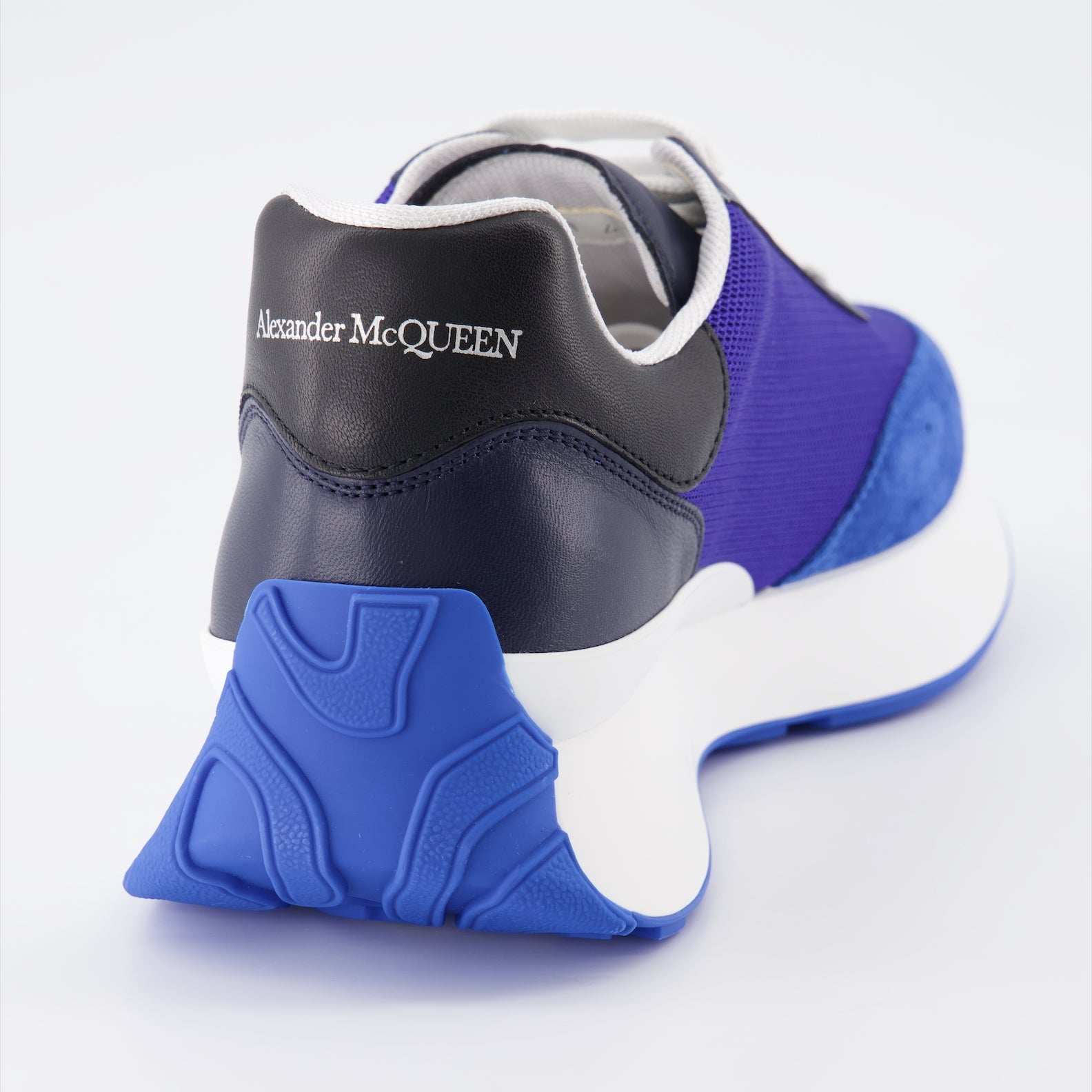 Sneaker Baskets Sprint Runner Alexander McQueen Blau Homme
