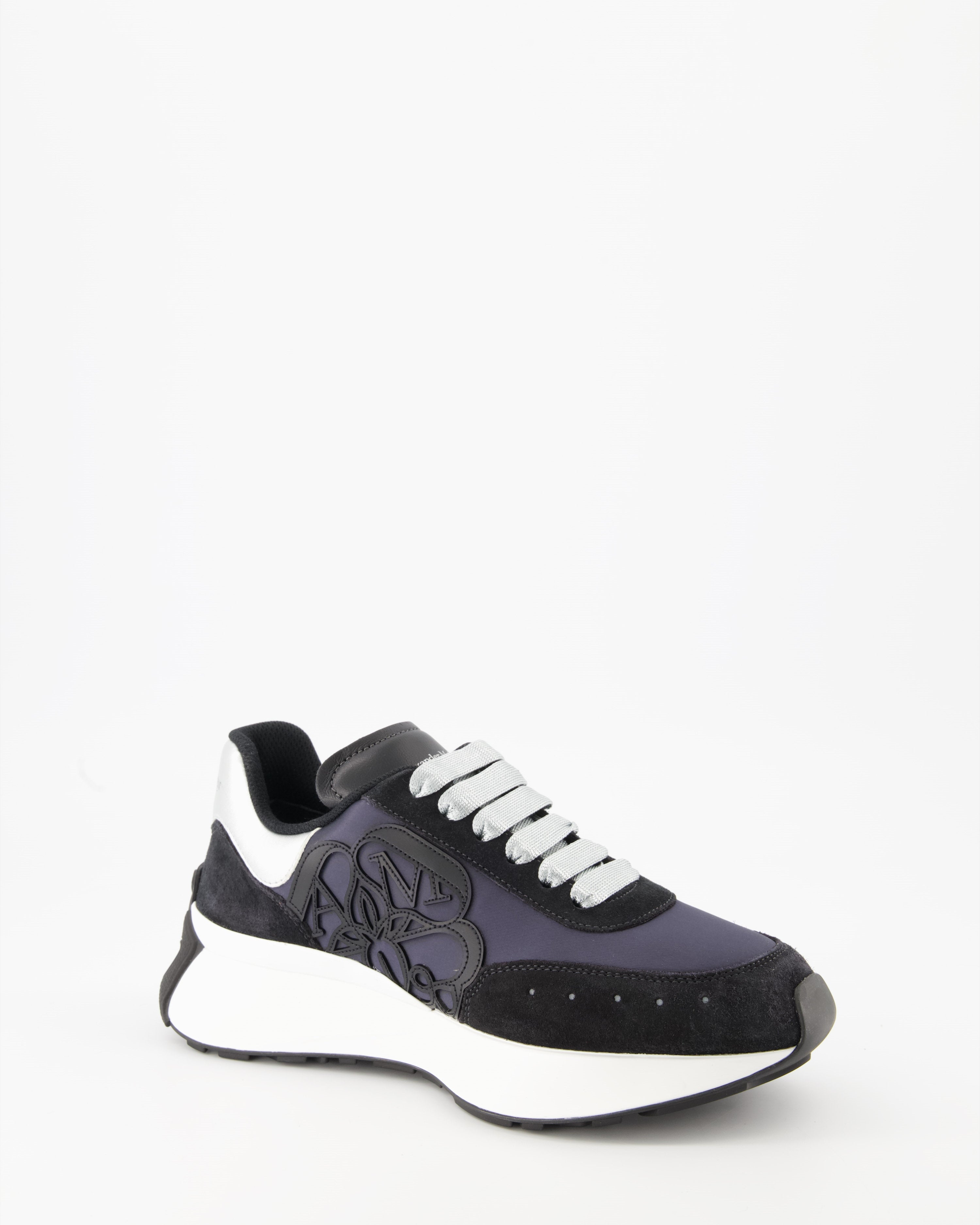 Sneaker Baskets Sprint Runner Alexander McQueen Schwarz Femme