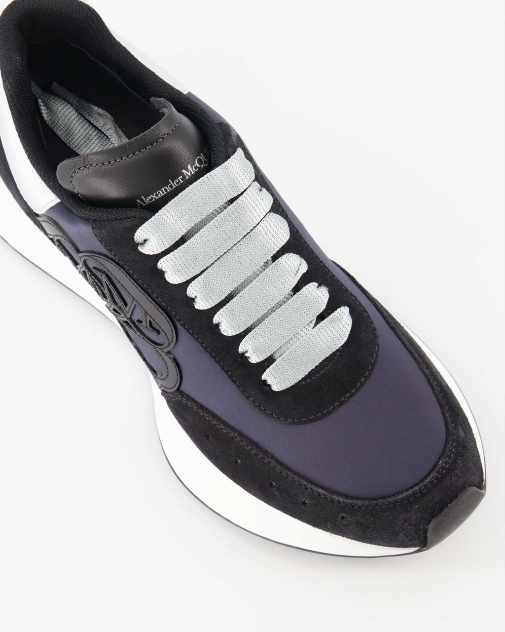 Sneaker Baskets Sprint Runner Alexander McQueen Schwarz Femme