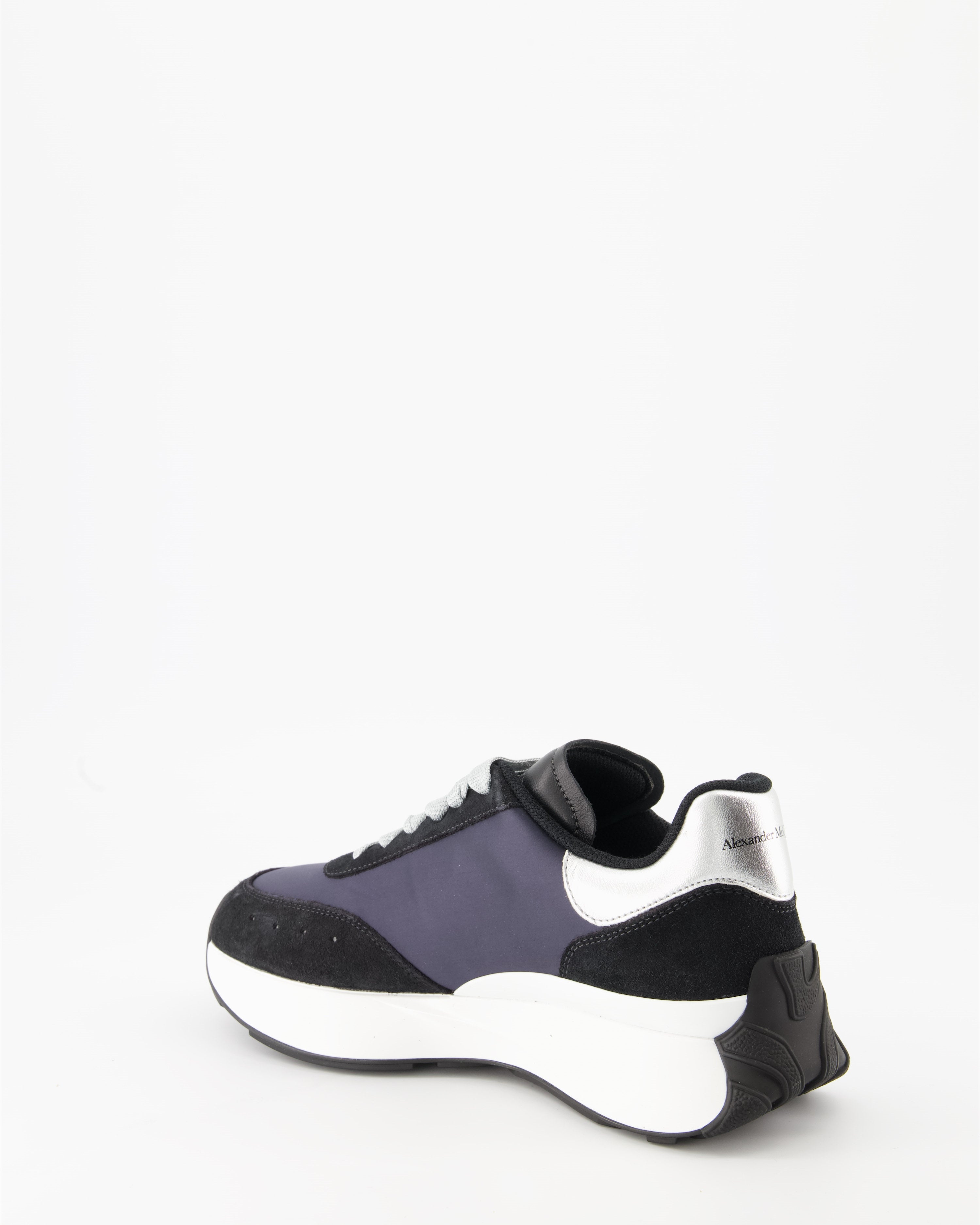 Sneaker Baskets Sprint Runner Alexander McQueen Schwarz Femme