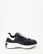 Sneaker Baskets Sprint Runner Alexander McQueen Schwarz Femme