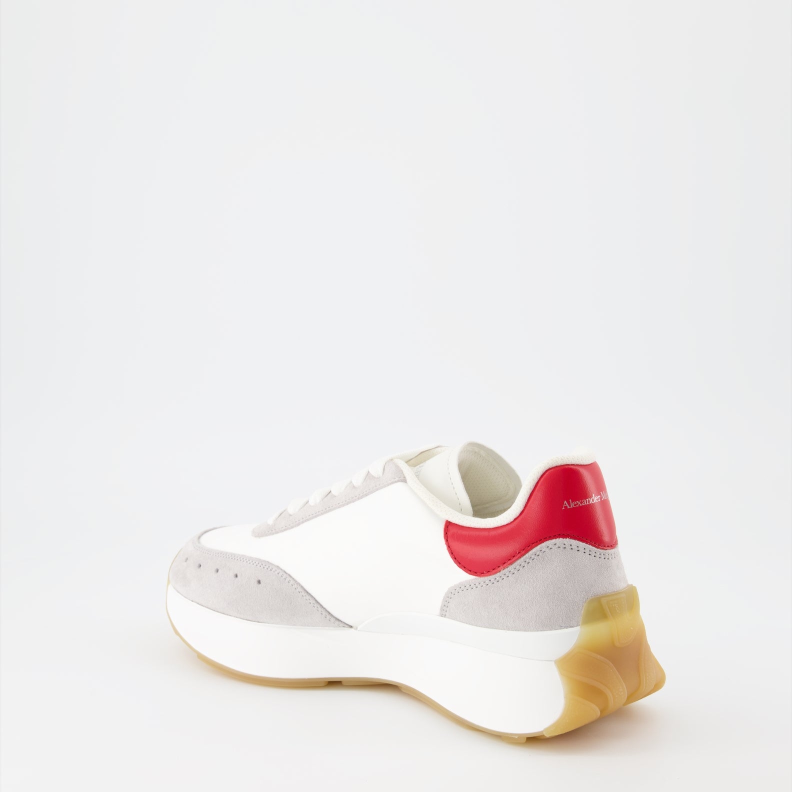 Sneaker Baskets Sprint Runner Alexander McQueen Grau Femme