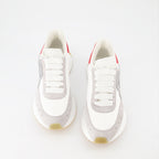 Sneaker Baskets Sprint Runner Alexander McQueen Grau Femme