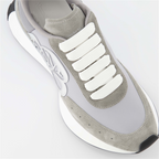 Sneaker Baskets Sprint Runner Alexander McQueen Grau Homme