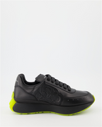 Sneaker Baskets Sprint Runner Alexander McQueen Schwarz Homme