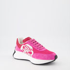 Sneaker Baskets Sprint Runner Alexander McQueen Rosa Femme