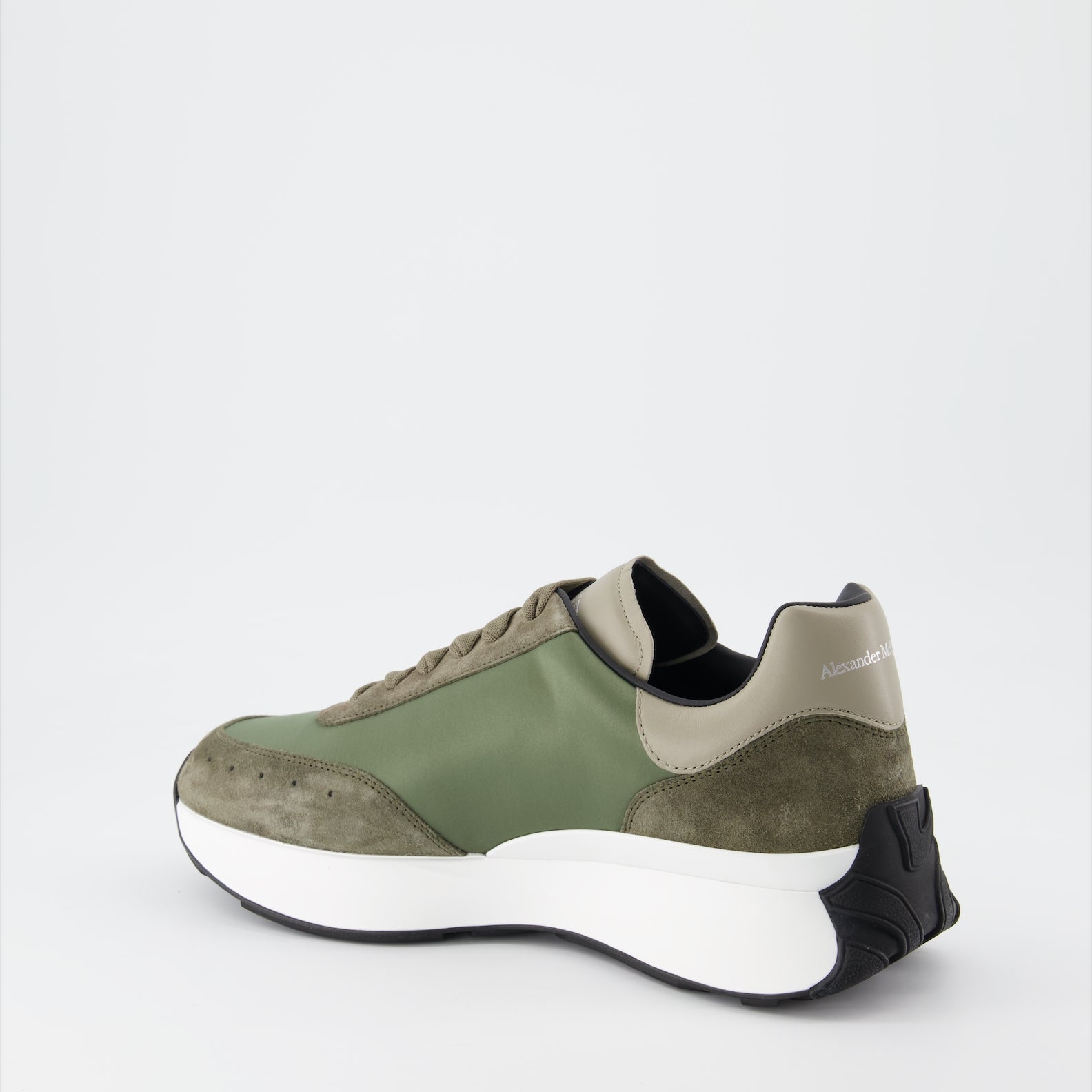 Sneaker Baskets Sprint Runner Alexander McQueen Grün Homme