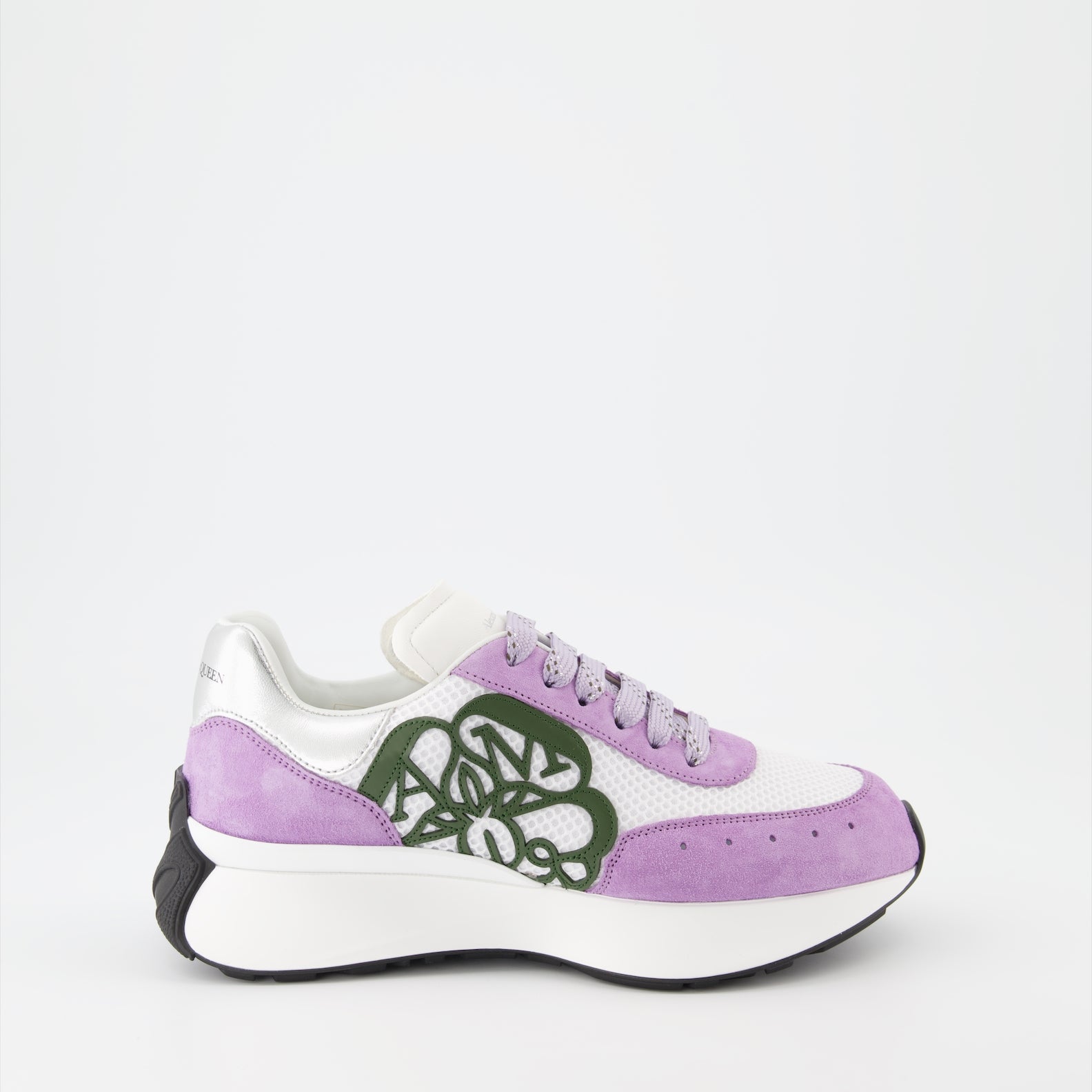Sneaker Baskets Sprint Runner Alexander McQueen Lila Femme