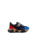 Schuhe Baskets Squalo Versace Blau Kinder