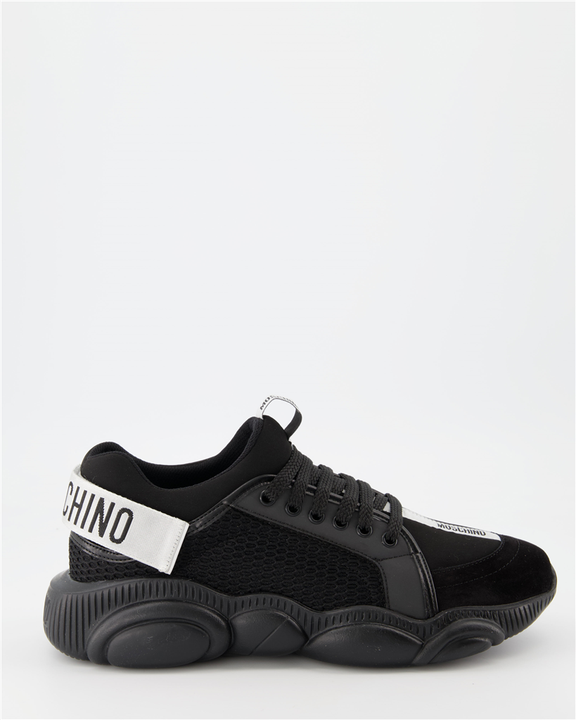 Baskets Baskets Teddy Moschino Noir Homme