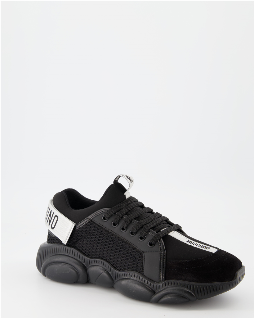 Baskets Baskets Teddy Moschino Noir Homme