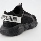 Baskets Baskets Teddy Moschino Noir Homme