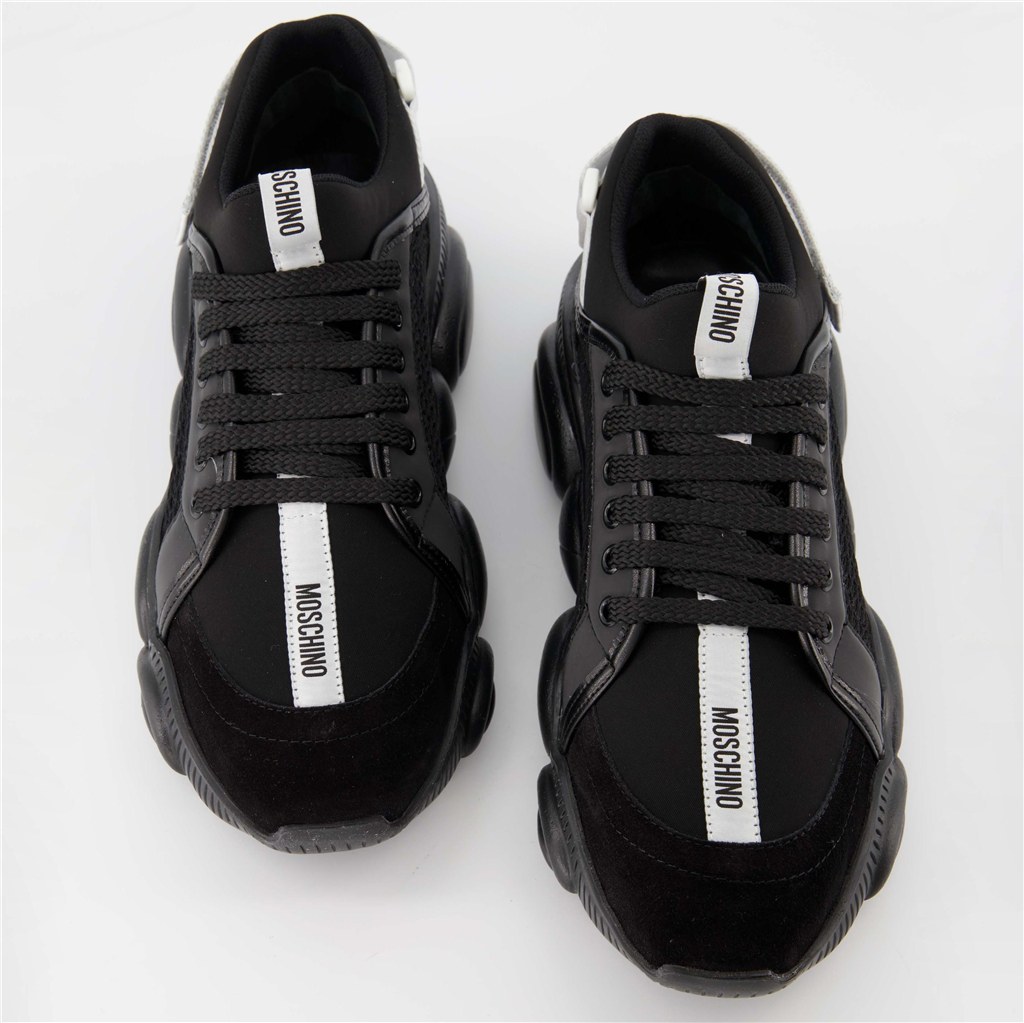 Baskets Baskets Teddy Moschino Noir Homme