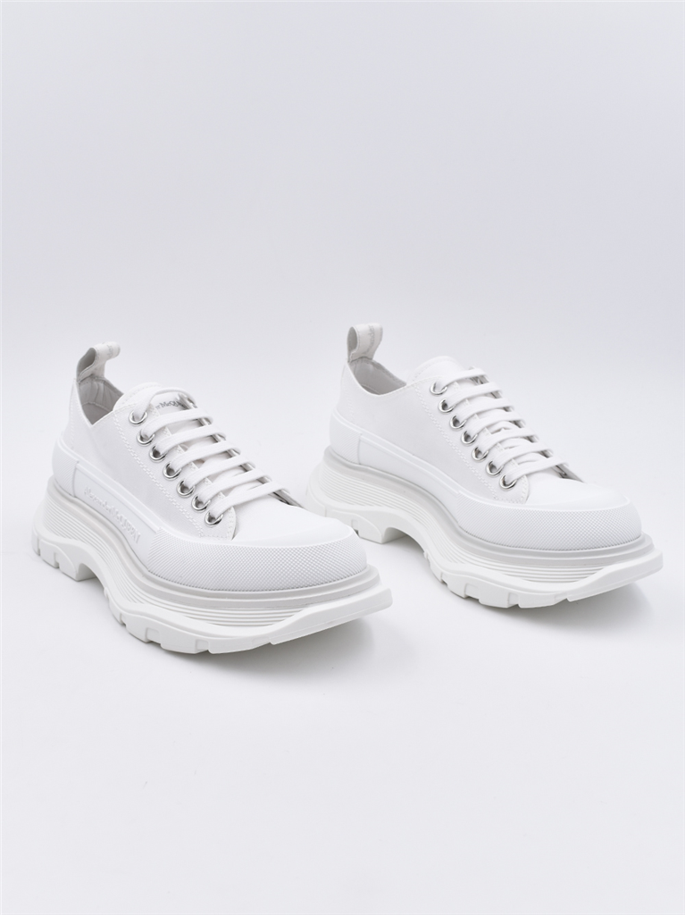 スニーカー トレーナー スニーカー Alexander McQueen 白 女性