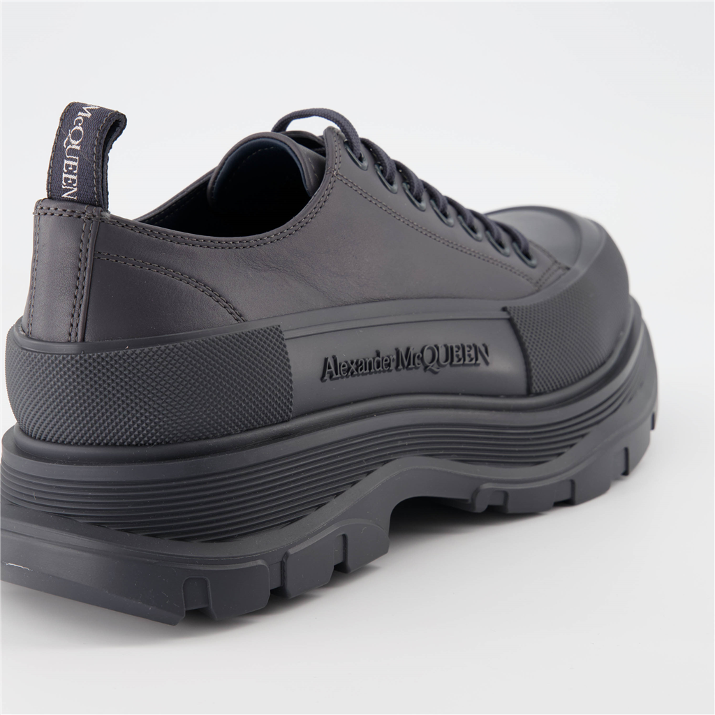 Baskets Baskets Tread Slick Alexander McQueen Gris Homme