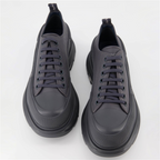 Baskets Baskets Tread Slick Alexander McQueen Gris Homme