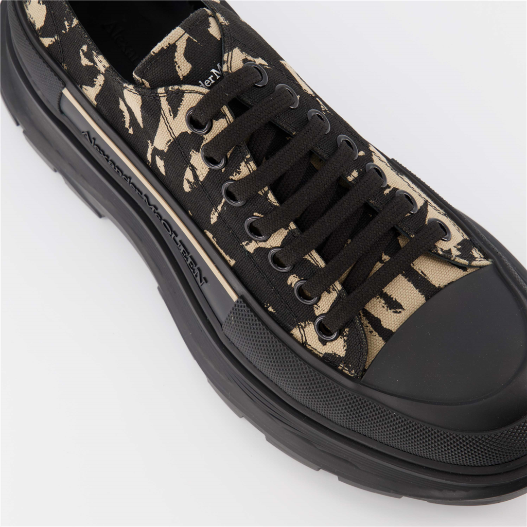 Botas y botines Baskets Tread Slick Alexander McQueen Beige Homme